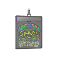 Sticker Slab | sjuush (Embroidered) | Budapest 2025