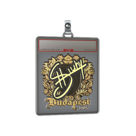 Sticker Slab | siuhy (Gold) | Budapest 2025