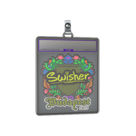 Sticker Slab | Swisher (Embroidered) | Budapest 2025