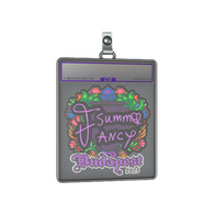 Sticker Slab | Summer (Embroidered) | Budapest 2025