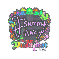 Sticker | Summer (Holo) | Budapest 2025