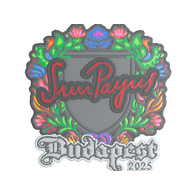 Sticker | SunPayus (Embroidered) | Budapest 2025