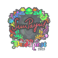 Sticker | SunPayus (Holo) | Budapest 2025