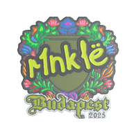 Sticker | r1nkle (Embroidered) | Budapest 2025