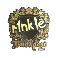 Sticker | r1nkle (Gold) | Budapest 2025