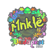 Sticker | r1nkle (Holo) | Budapest 2025