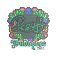 Sticker | regali (Embroidered) | Budapest 2025