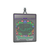 Sticker Slab | regali (Embroidered) | Budapest 2025
