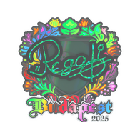 Sticker | regali (Holo) | Budapest 2025
