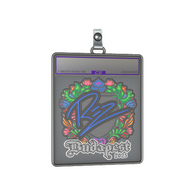 Sticker Slab | REZ (Embroidered) | Budapest 2025