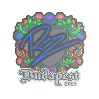 Sticker | REZ (Embroidered) | Budapest 2025
