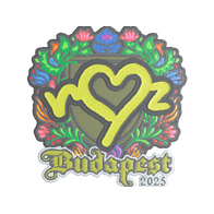 Sticker | ropz (Embroidered) | Budapest 2025