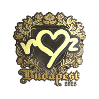 Sticker | ropz (Gold) | Budapest 2025