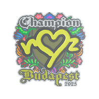 Sticker | ropz (Embroidered, Champion) | Budapest 2025