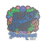 Sticker | ultimate (Embroidered) | Budapest 2025