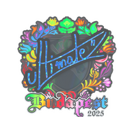 Sticker | ultimate (Holo) | Budapest 2025