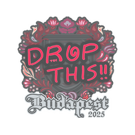 Sticker | drop | Budapest 2025