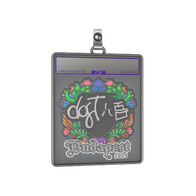 Sticker Slab | dgt (Embroidered) | Budapest 2025