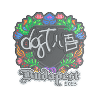 Sticker | dgt (Embroidered) | Budapest 2025