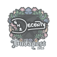 Sticker | decenty | Budapest 2025