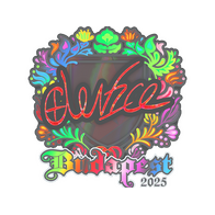Sticker | device (Holo) | Budapest 2025