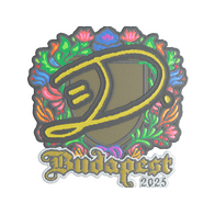 Sticker | dumau (Embroidered) | Budapest 2025