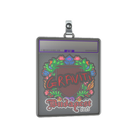 Sticker Slab | Graviti (Embroidered) | Budapest 2025