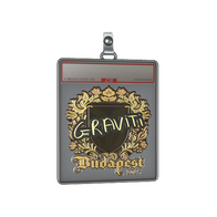 Sticker Slab | Graviti (Gold) | Budapest 2025