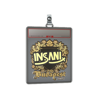 Sticker Slab | insani (Gold) | Budapest 2025