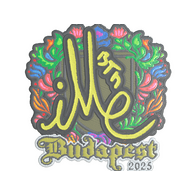 Sticker | iM (Embroidered) | Budapest 2025