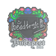Sticker | headtr1ck (Embroidered) | Budapest 2025