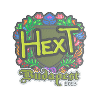Sticker | HexT (Embroidered) | Budapest 2025