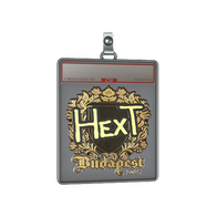 Sticker Slab | HexT (Gold) | Budapest 2025