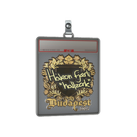 Sticker Slab | hallzerk (Gold) | Budapest 2025