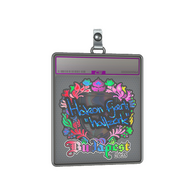 Sticker Slab | hallzerk (Holo) | Budapest 2025