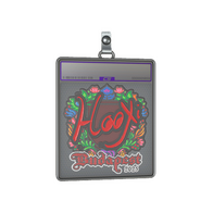 Sticker Slab | HooXi (Embroidered) | Budapest 2025
