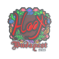 Sticker | HooXi (Embroidered) | Budapest 2025