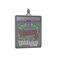 Sticker Slab | History (Embroidered) | Budapest 2025