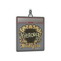 Sticker Slab | History (Gold) | Budapest 2025