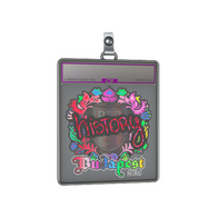 Sticker Slab | History (Holo) | Budapest 2025