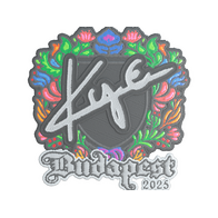 Sticker | kye (Embroidered) | Budapest 2025