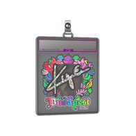 Sticker Slab | kye (Holo) | Budapest 2025