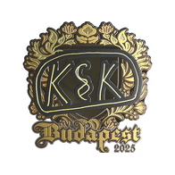 Sticker | kyousuke (Gold) | Budapest 2025
