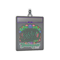 Sticker Slab | kyousuke (Embroidered) | Budapest 2025