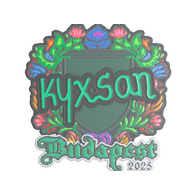 Sticker | kyxsan (Embroidered) | Budapest 2025