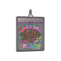 Sticker Slab | KRIMZ (Holo) | Budapest 2025