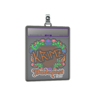 Sticker Slab | KRIMZ (Embroidered) | Budapest 2025