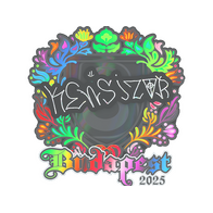 Sticker | kensizor (Holo) | Budapest 2025