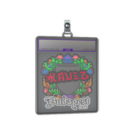 Sticker Slab | kauez (Embroidered) | Budapest 2025