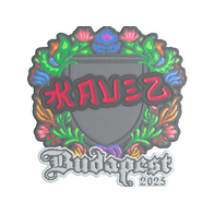 Sticker | kauez (Embroidered) | Budapest 2025